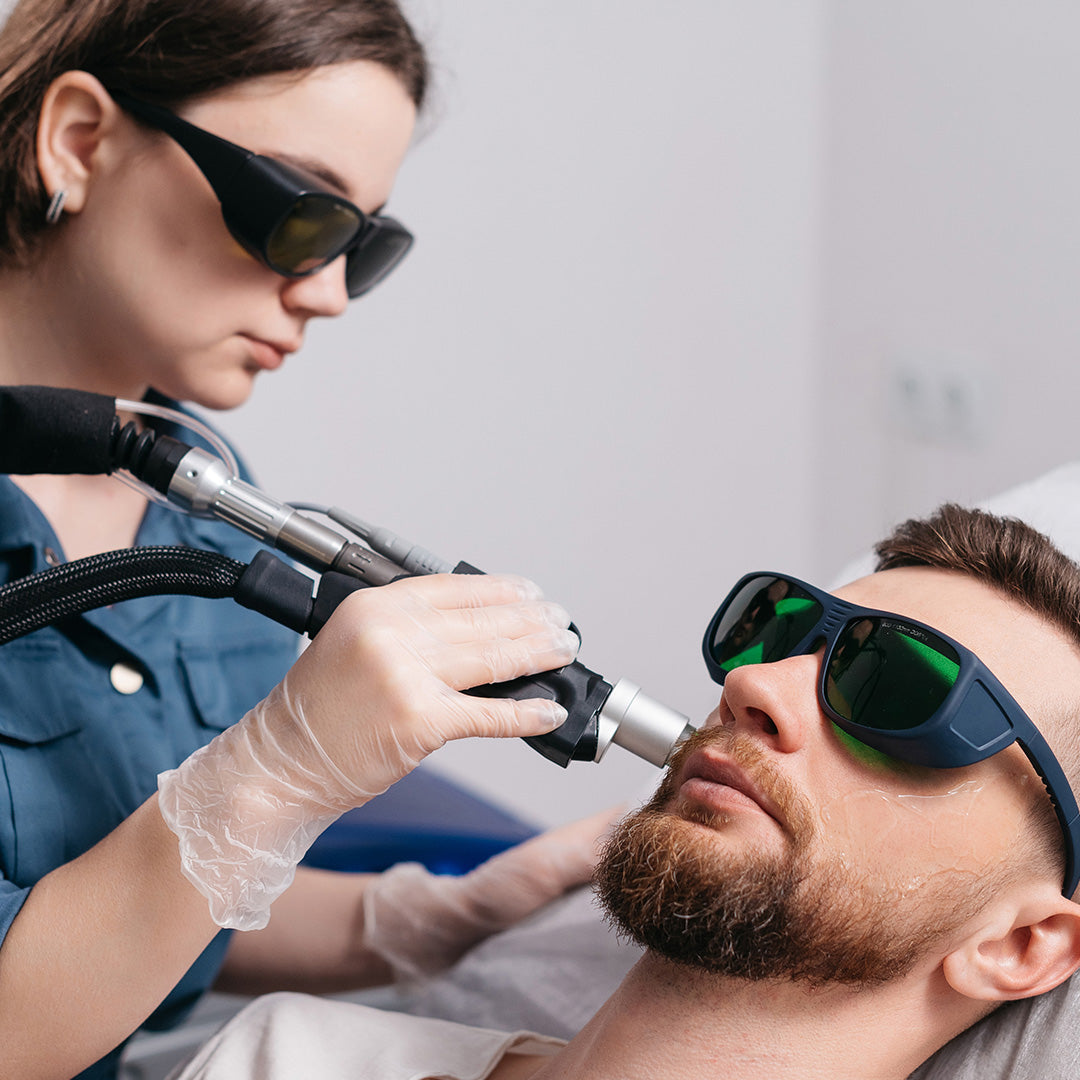 أربع جلسات ليزر كامل الجسم بدون رتوش للرجال